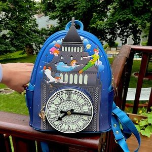 Peter Pan Clock Glow in the Dark Mini Backpack